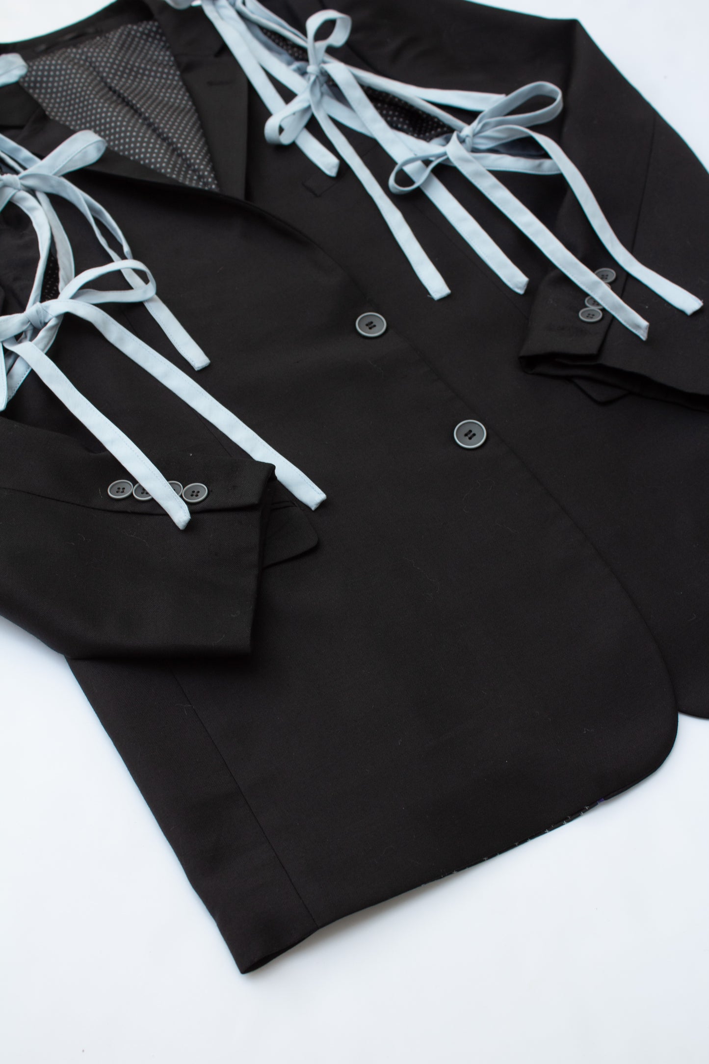 APRON BLAZER IN LILY