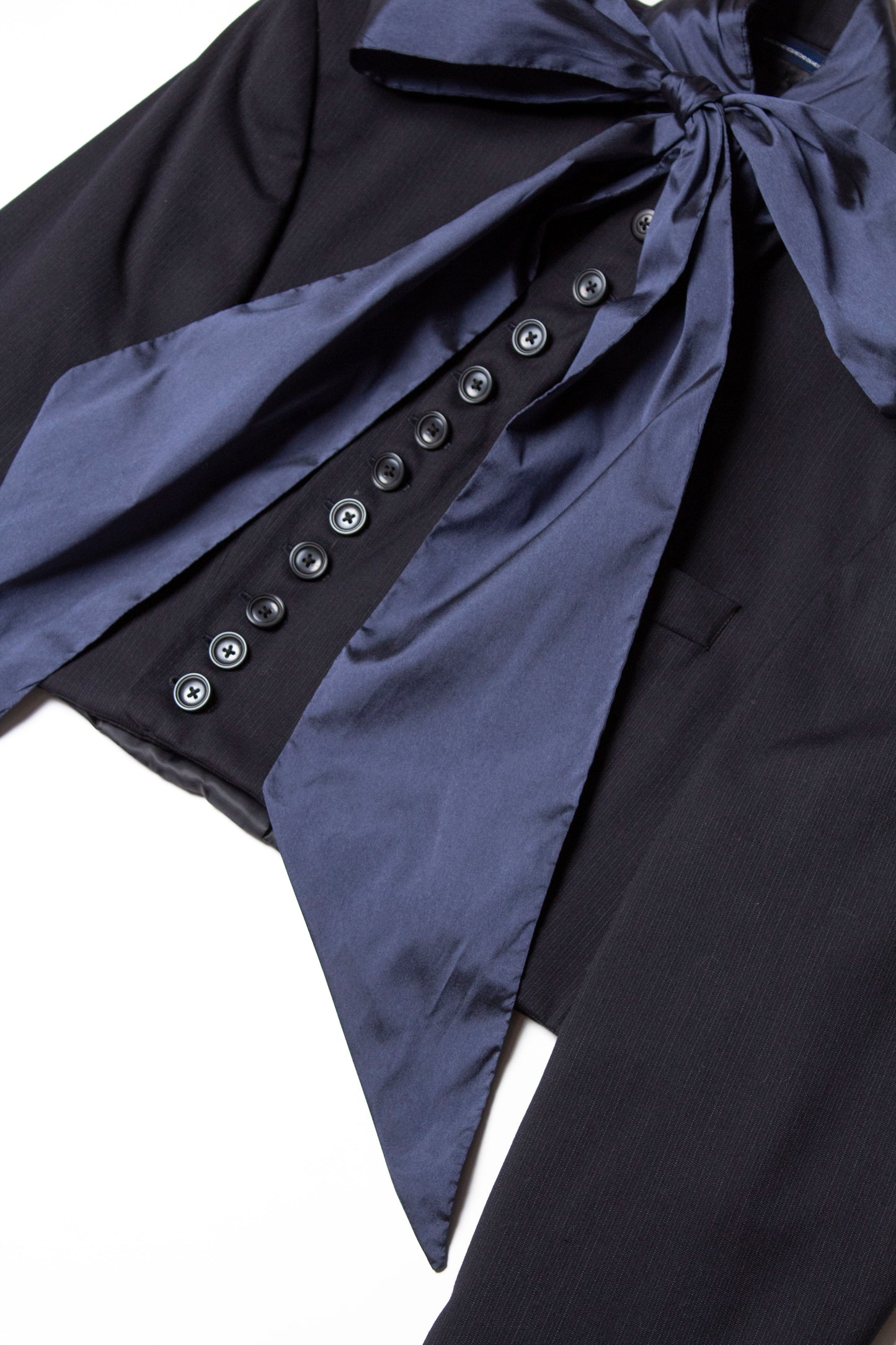 BOND CROPPED NAVY