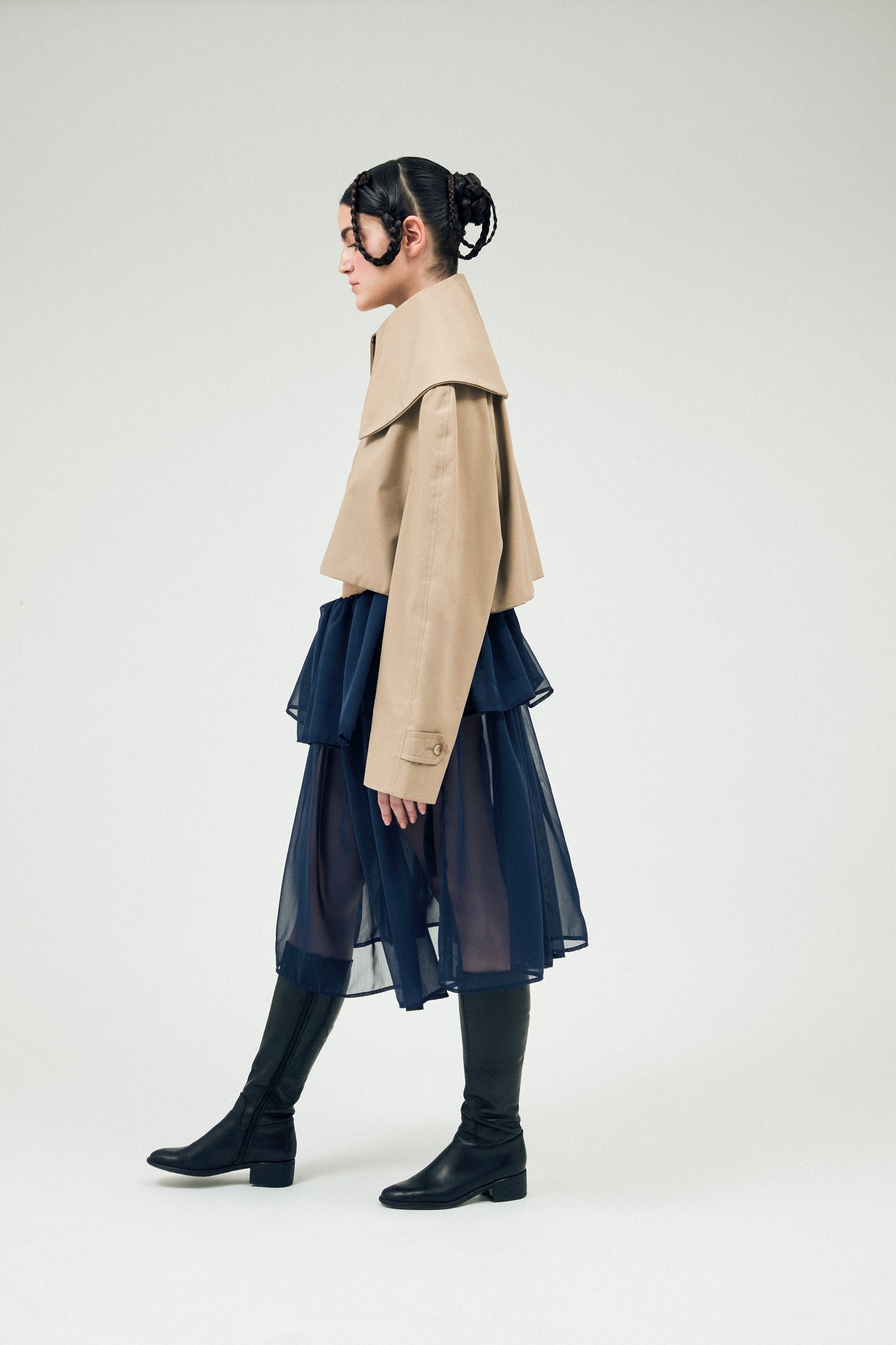 MARIA SKIRT IN NIGHT SHADE