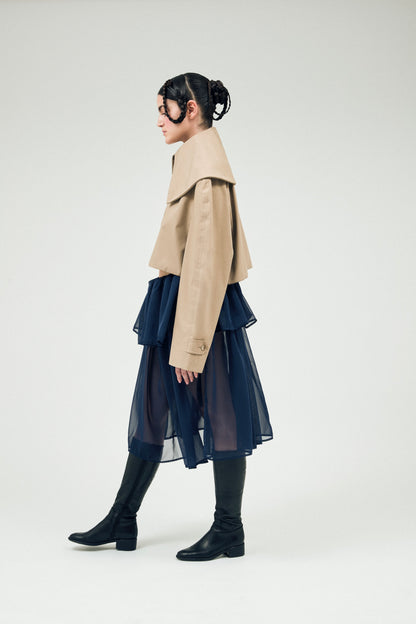 MARIA SKIRT IN NIGHT SHADE