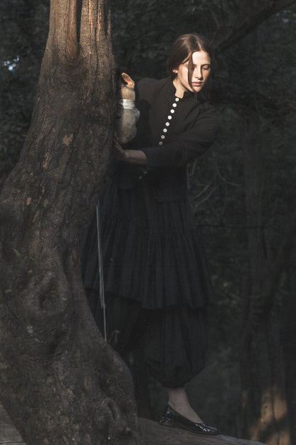 THE PANTALOON IN BLACK