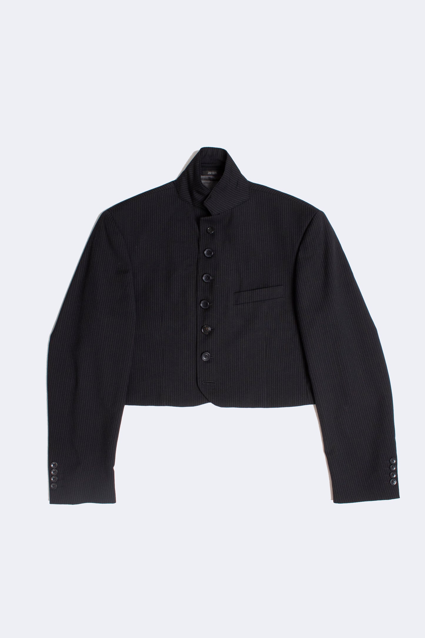 UNIFORM JACKET WITH PINSTRIPE
