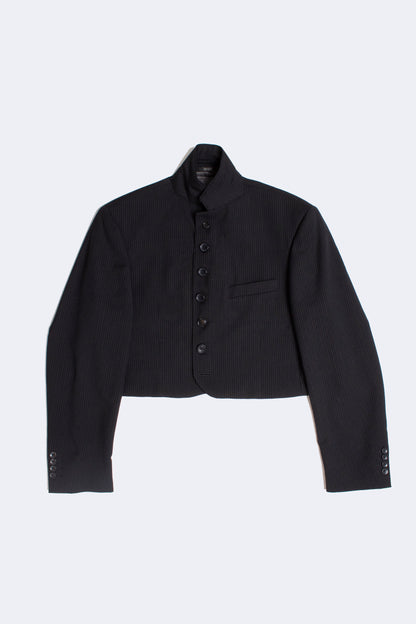UNIFORM JACKET WITH PINSTRIPE