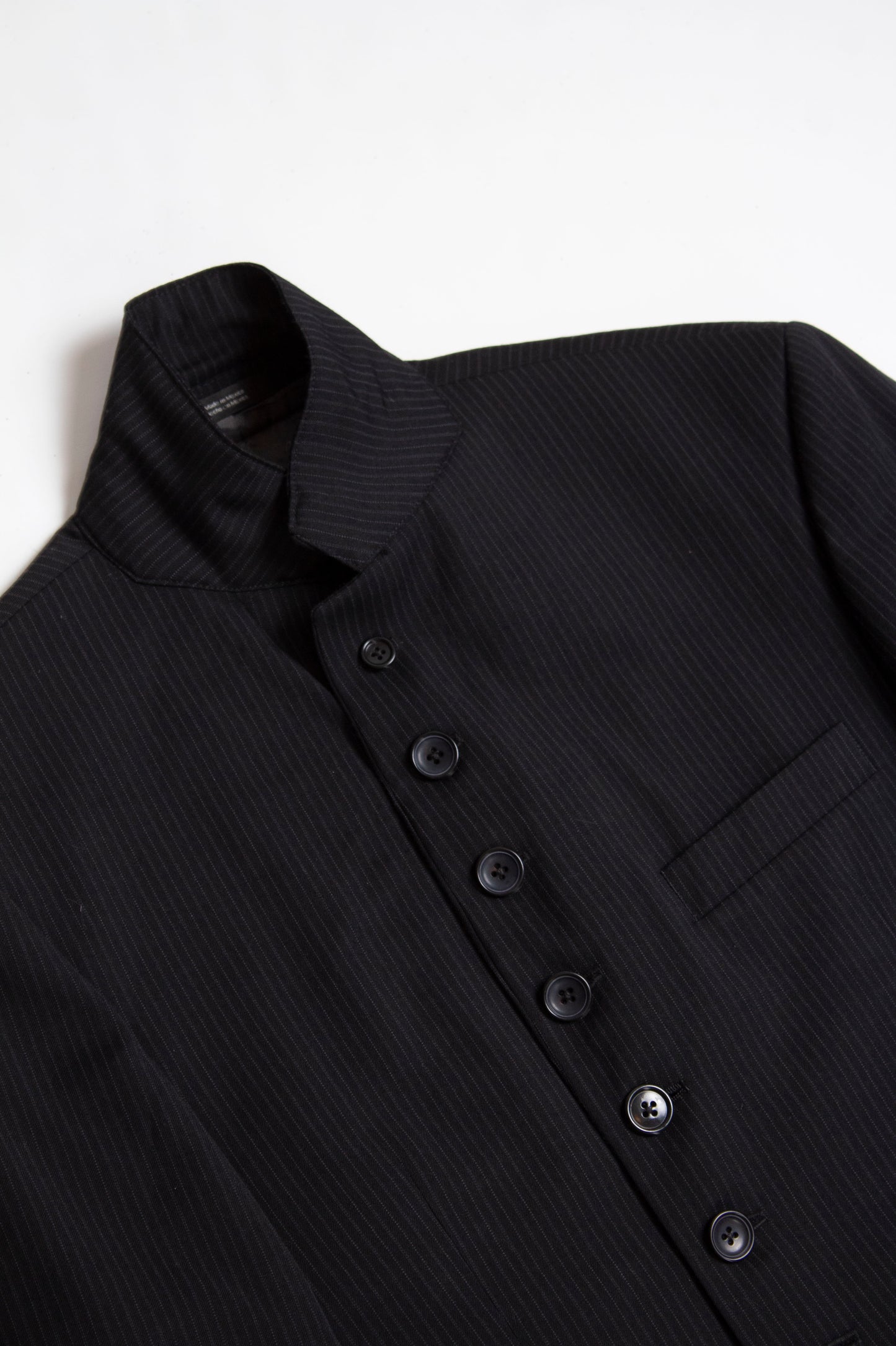 UNIFORM JACKET WITH PINSTRIPE