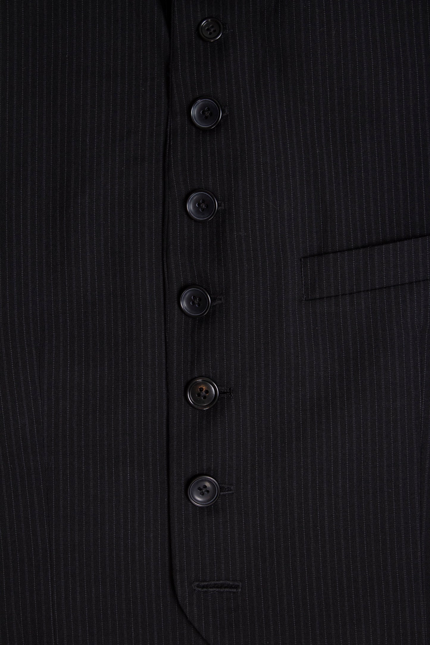 UNIFORM JACKET WITH PINSTRIPE