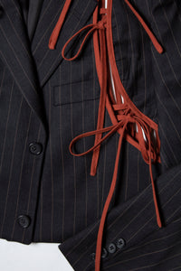 TERRACOTA APRON BLAZER - Second Image