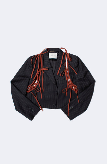 TERRACOTA APRON BLAZER